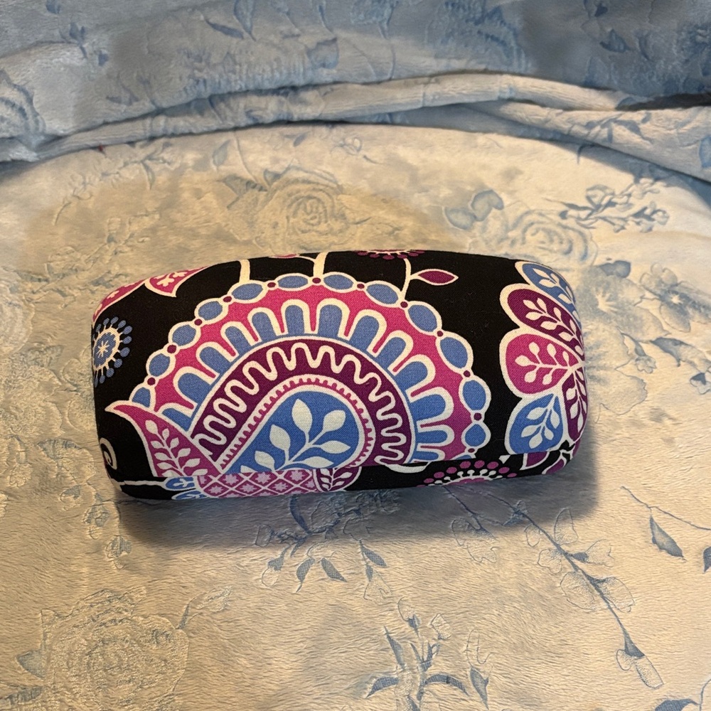 Vera Bradley Multicolor Patterned Eyeglass Case